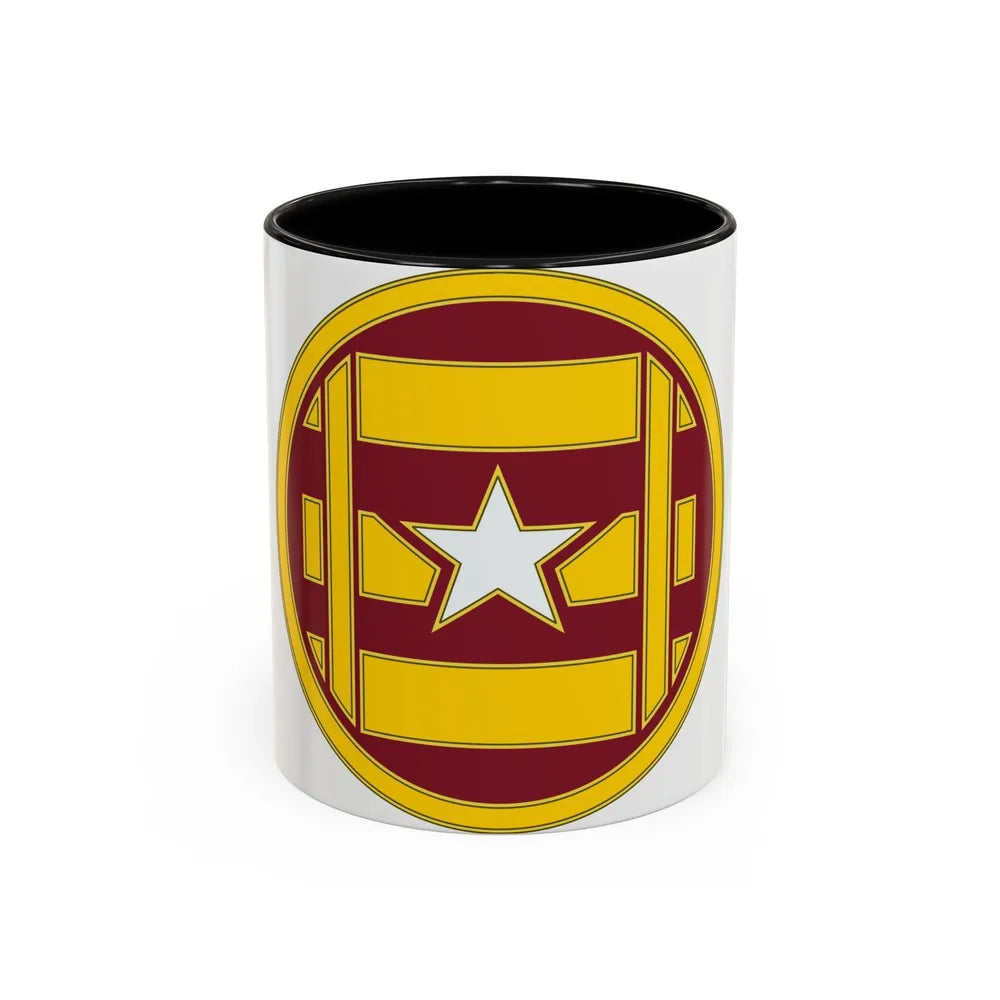 3 Transportation Brigade (U.S. Army) Accent Coffee Mug-11oz-Black-Go Mug Yourself