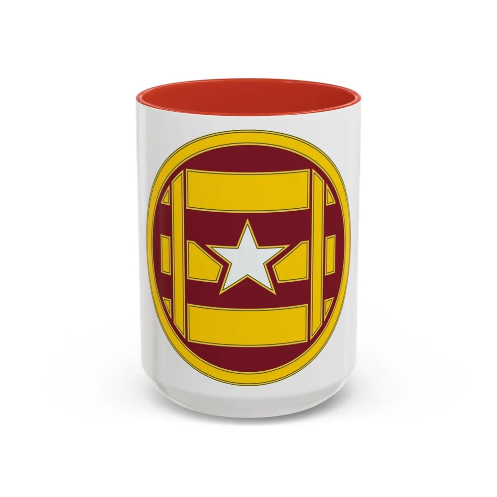 3 Transportation Brigade (U.S. Army) Accent Coffee Mug-15oz-Black-Go Mug Yourself