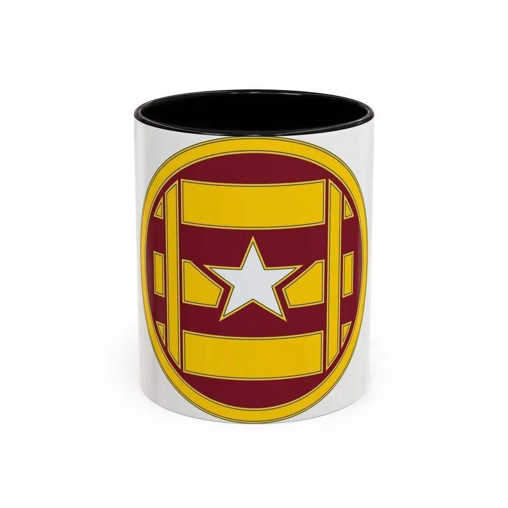 3 Transportation Brigade (U.S. Army) Accent Coffee Mug 11oz Black - Go Mug Yourself