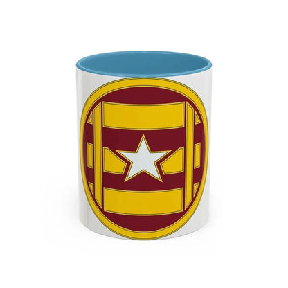 3 Transportation Brigade (U.S. Army) Accent Coffee Mug 11oz Light Blue - Go Mug Yourself