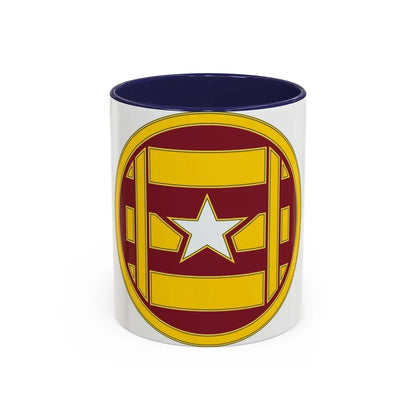 3 Transportation Brigade (U.S. Army) Accent Coffee Mug 11oz Navy - Go Mug Yourself