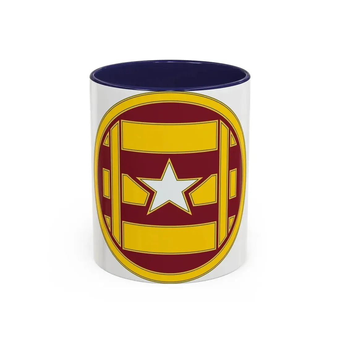 3 Transportation Brigade (U.S. Army) Accent Coffee Mug 11oz Navy - Go Mug Yourself