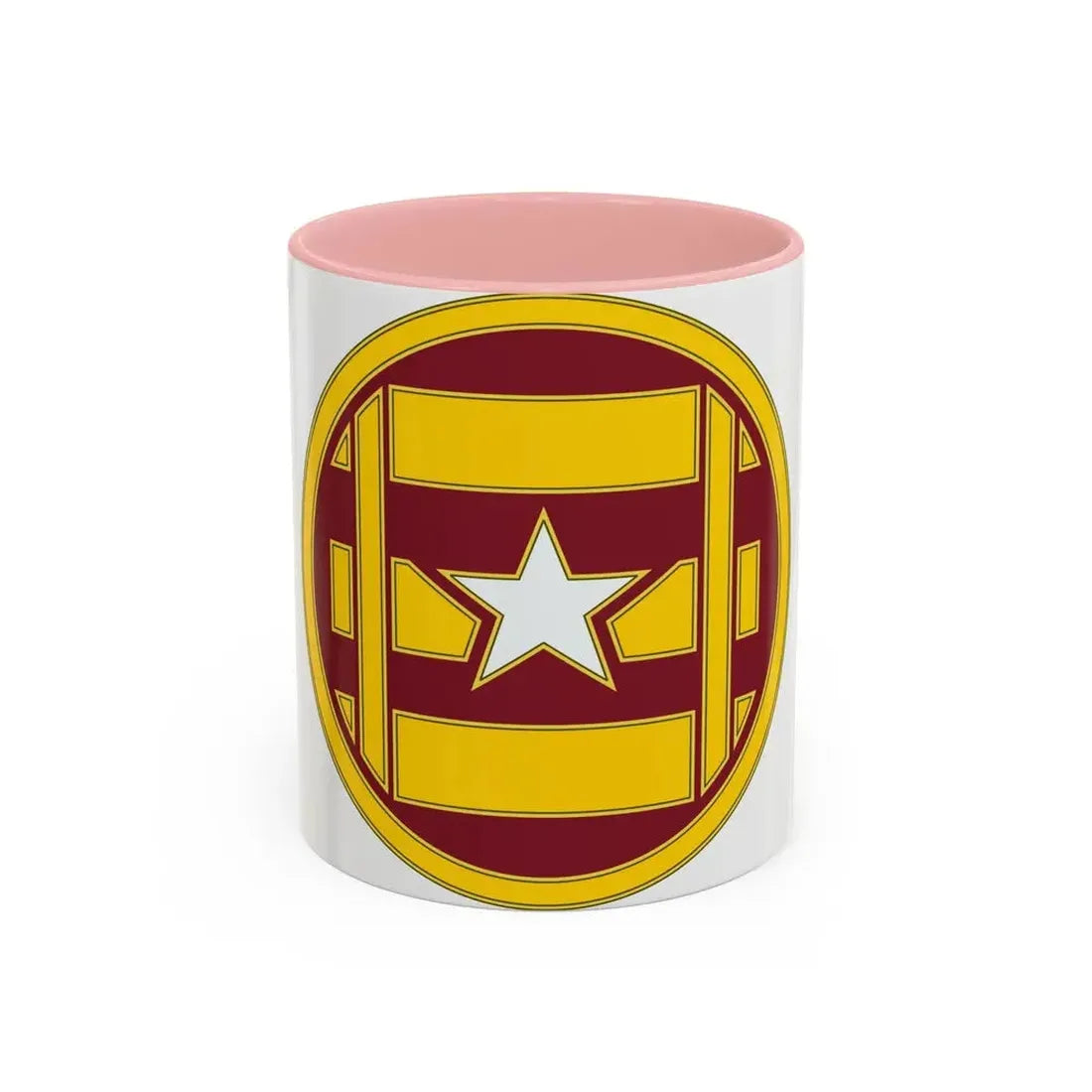 3 Transportation Brigade (U.S. Army) Accent Coffee Mug 11oz Pink - Go Mug Yourself