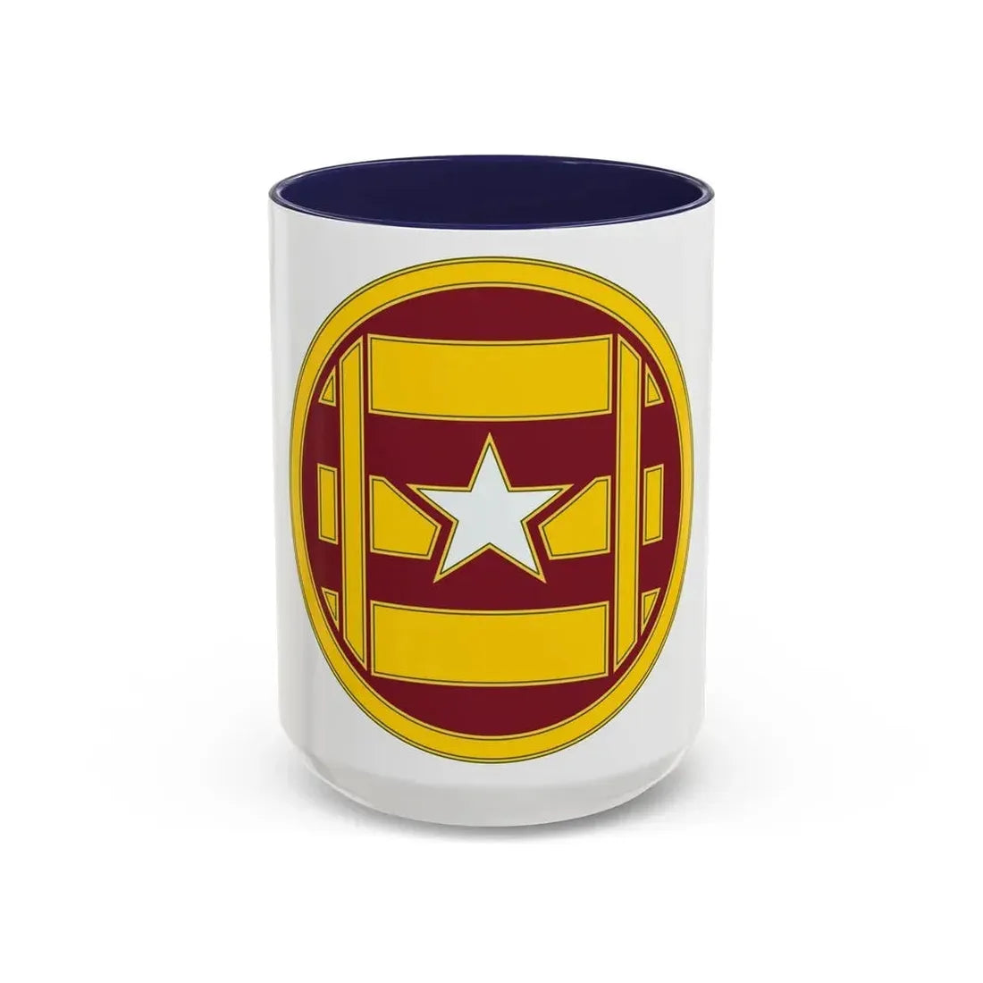 3 Transportation Brigade (U.S. Army) Accent Coffee Mug 15oz Navy - Go Mug Yourself