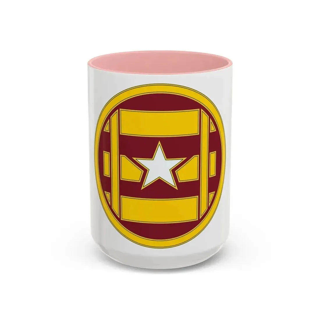 3 Transportation Brigade (U.S. Army) Accent Coffee Mug 15oz Pink - Go Mug Yourself