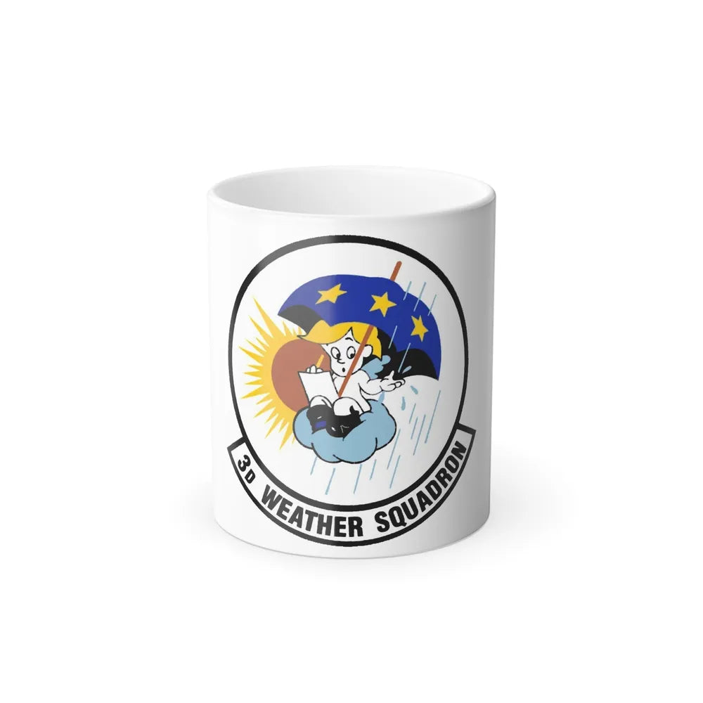 3 Weather Squadron ACC (U.S. Air Force) Color Changing Coffee Mug-11oz-Go Mug Yourself