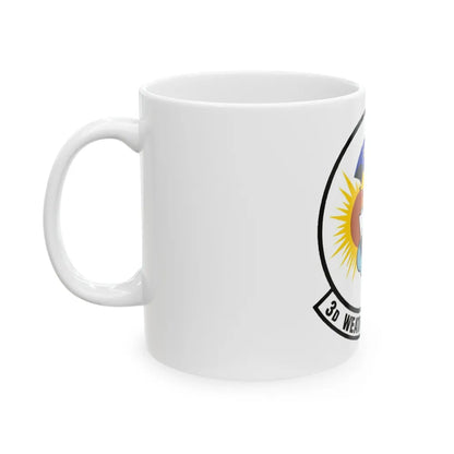 3 Weather Squadron ACC (U.S. Air Force) White Coffee Mug-Go Mug Yourself