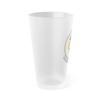 3 Weather Squadron ACC (U.S. Air Force) Frosted Pint Glass 16oz - Go Mug Yourself