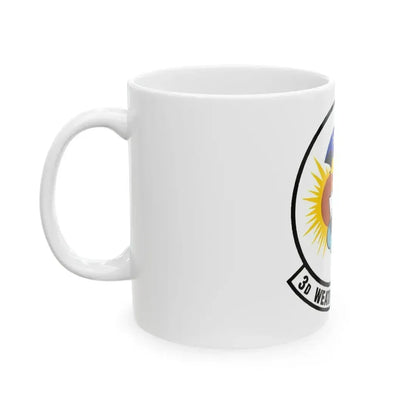 3 Weather Squadron ACC (U.S. Air Force) White Coffee Mug - Go Mug Yourself