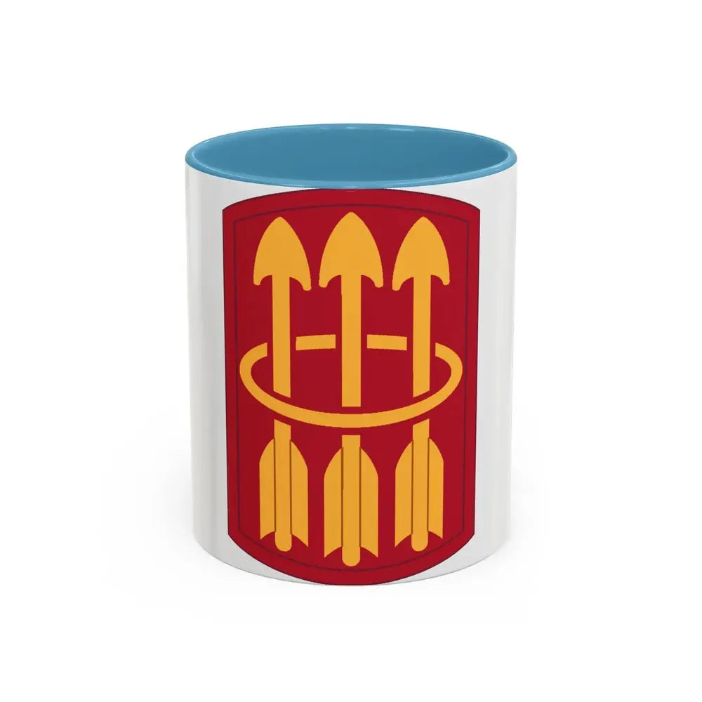 30 Air Defense Artillery Brigade (U.S. Army) Accent Coffee Mug 11oz Light Blue - Go Mug Yourself
