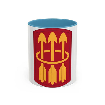 30 Air Defense Artillery Brigade (U.S. Army) Accent Coffee Mug 11oz Light Blue - Go Mug Yourself