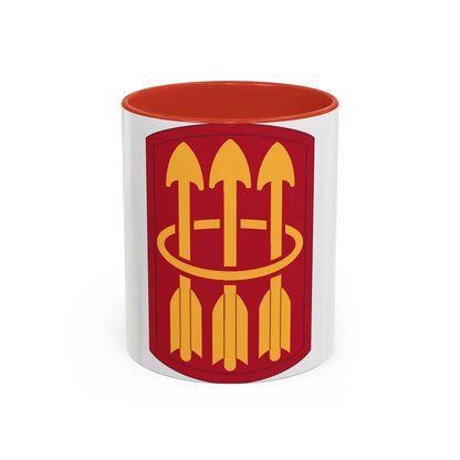 30 Air Defense Artillery Brigade (U.S. Army) Accent Coffee Mug 11oz Red - Go Mug Yourself