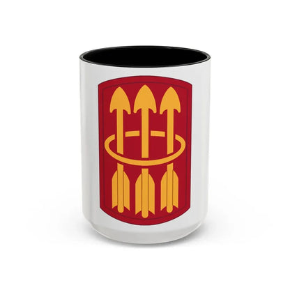 30 Air Defense Artillery Brigade (U.S. Army) Accent Coffee Mug 15oz Black - Go Mug Yourself