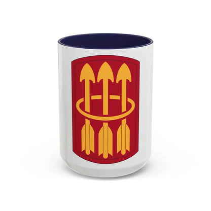 30 Air Defense Artillery Brigade (U.S. Army) Accent Coffee Mug 15oz Navy - Go Mug Yourself