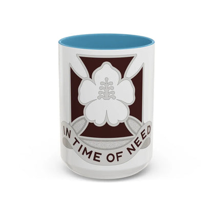 30 Field Hospital (U.S. Army) Accent Coffee Mug-15oz-Light Blue-Go Mug Yourself