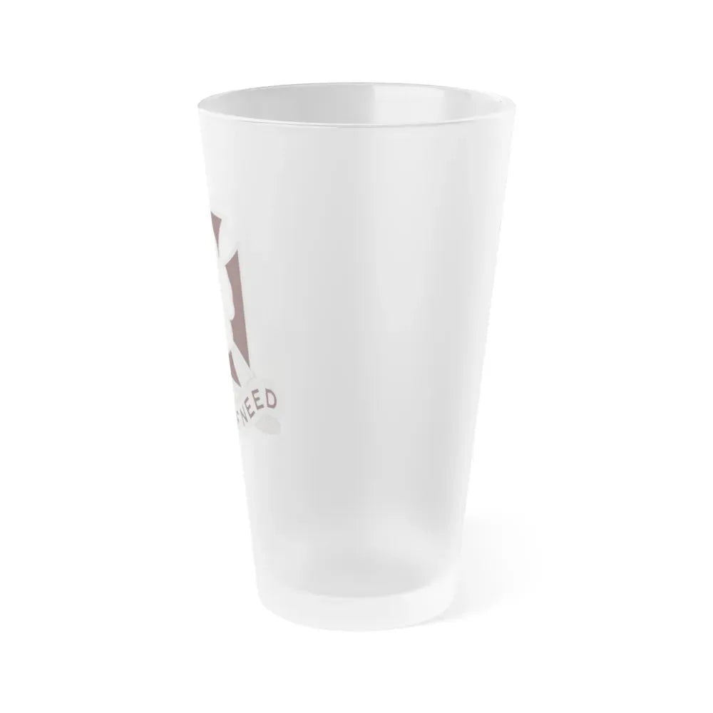 30 Field Hospital (U.S. Army) Frosted Pint Glass 16oz - Go Mug Yourself