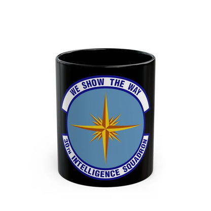 30 Intelligence Squadron AFISRA (U.S. Air Force) Black Coffee Mug-11oz-Go Mug Yourself