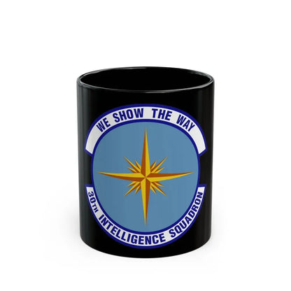 30 Intelligence Squadron AFISRA (U.S. Air Force) Black Coffee Mug 11oz - Go Mug Yourself