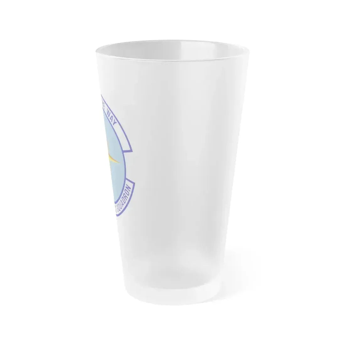 30 Intelligence Squadron AFISRA (U.S. Air Force) Frosted Pint Glass 16oz - Go Mug Yourself