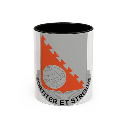 30 Signal Battalion (U.S. Army) Accent Coffee Mug 11oz Black - Go Mug Yourself