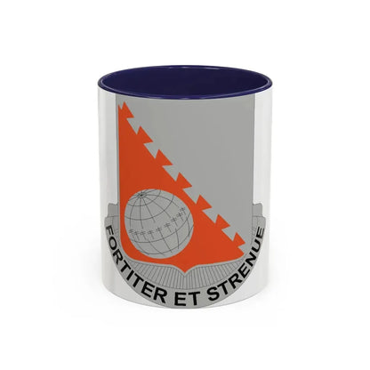 30 Signal Battalion (U.S. Army) Accent Coffee Mug 11oz Navy - Go Mug Yourself
