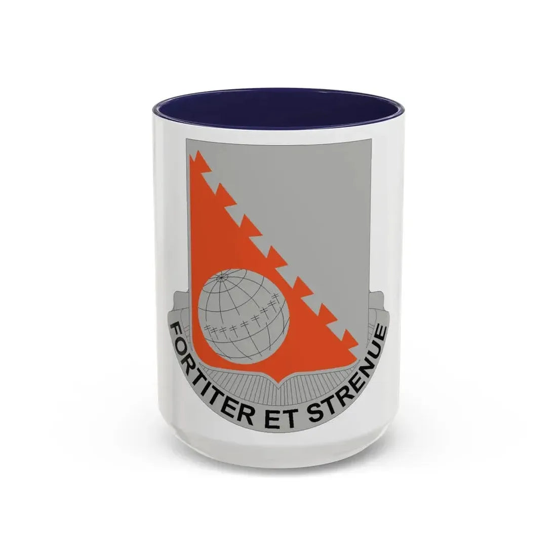 30 Signal Battalion (U.S. Army) Accent Coffee Mug 15oz Navy - Go Mug Yourself