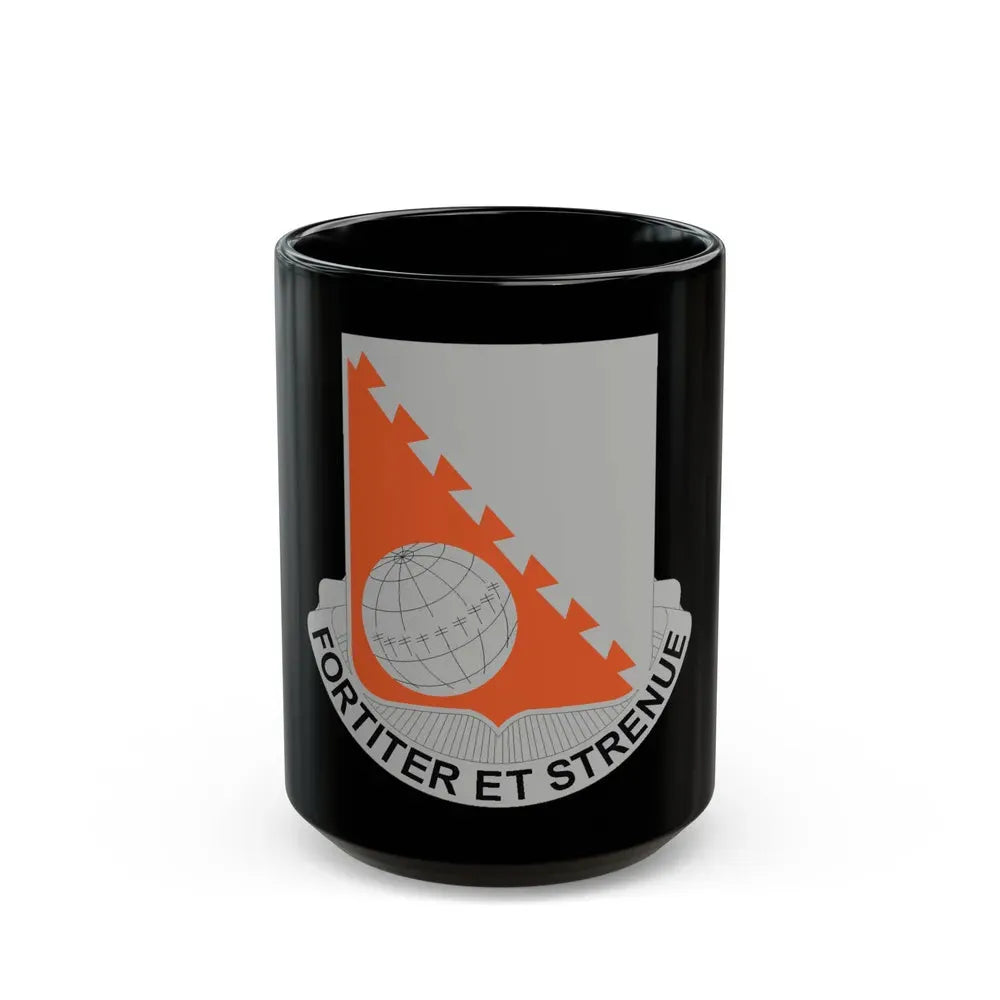 30 Signal Battalion (U.S. Army) Black Coffee Mug 15oz - Go Mug Yourself