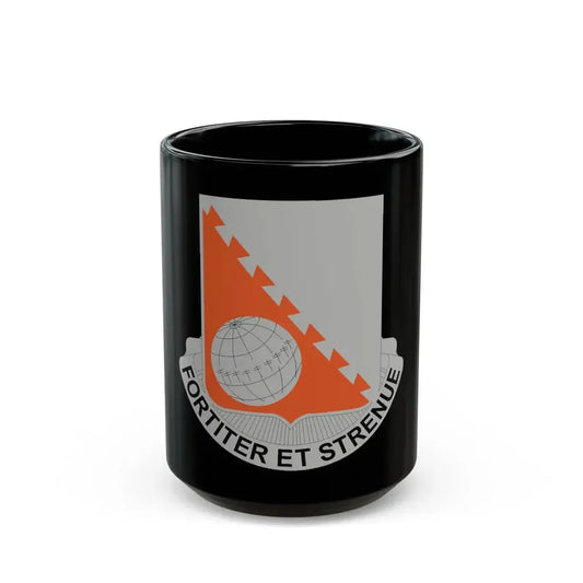 30 Signal Battalion (U.S. Army) Black Coffee Mug 15oz - Go Mug Yourself