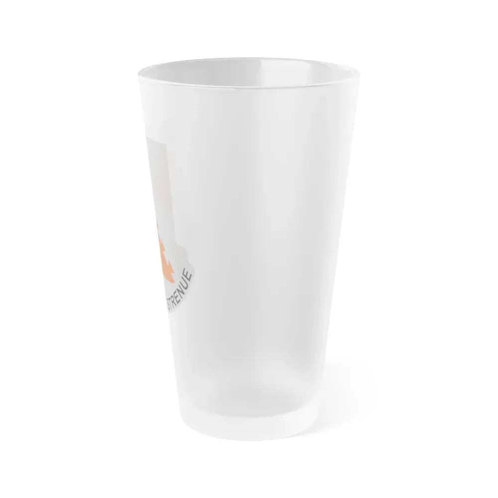 30 Signal Battalion (U.S. Army) Frosted Pint Glass 16oz - Go Mug Yourself
