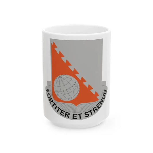 30 Signal Battalion (U.S. Army) White Coffee Mug 15oz - Go Mug Yourself