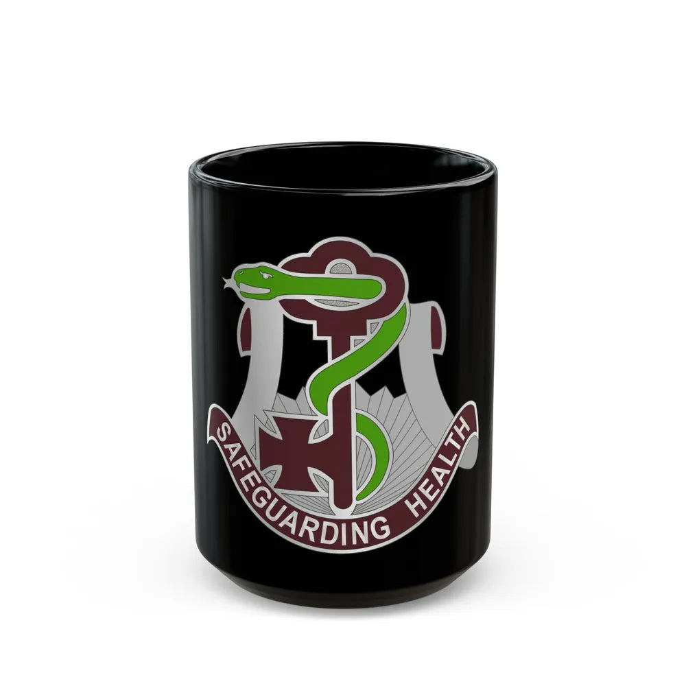 300 Field Hospital (U.S. Army) Black Coffee Mug-15oz-Go Mug Yourself