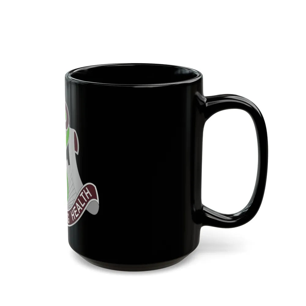 300 Field Hospital (U.S. Army) Black Coffee Mug-Go Mug Yourself