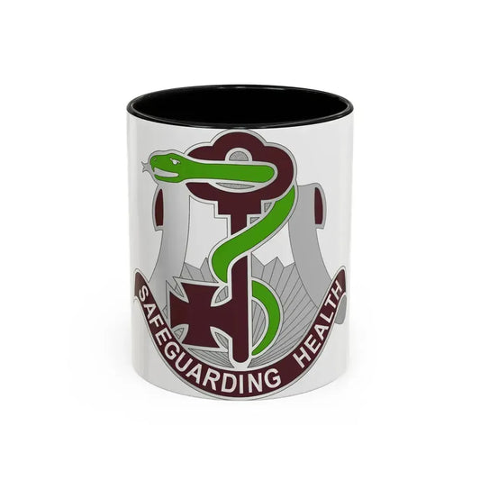 300 Field Hospital (U.S. Army) Accent Coffee Mug 11oz Black - Go Mug Yourself