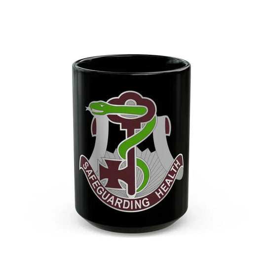 300 Field Hospital (U.S. Army) Black Coffee Mug 15oz - Go Mug Yourself