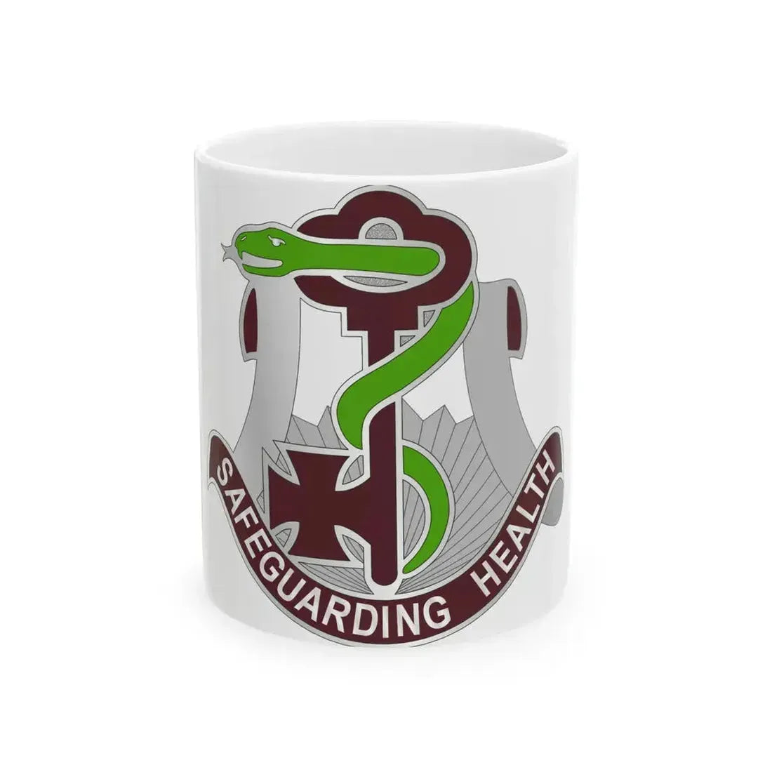 300 Field Hospital (U.S. Army) White Coffee Mug 11oz - Go Mug Yourself