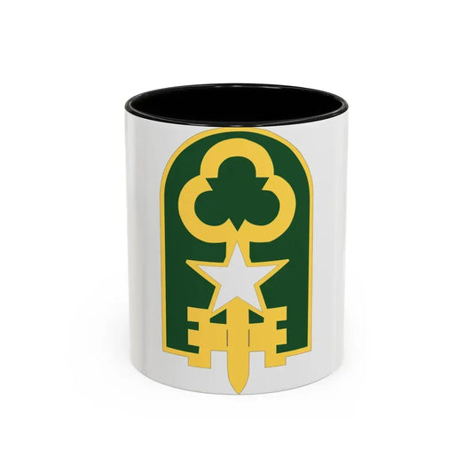 300 Military Police Brigade 2 (U.S. Army) Accent Coffee Mug 11oz Black - Go Mug Yourself