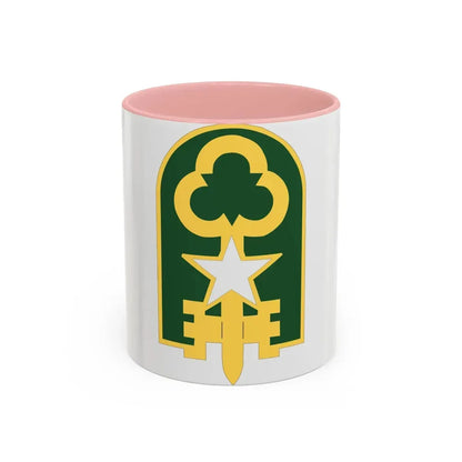 300 Military Police Brigade 2 (U.S. Army) Accent Coffee Mug 11oz Pink - Go Mug Yourself