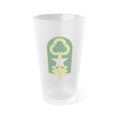 300 Military Police Brigade 2 (U.S. Army) Frosted Pint Glass 16oz Default Title - Go Mug Yourself