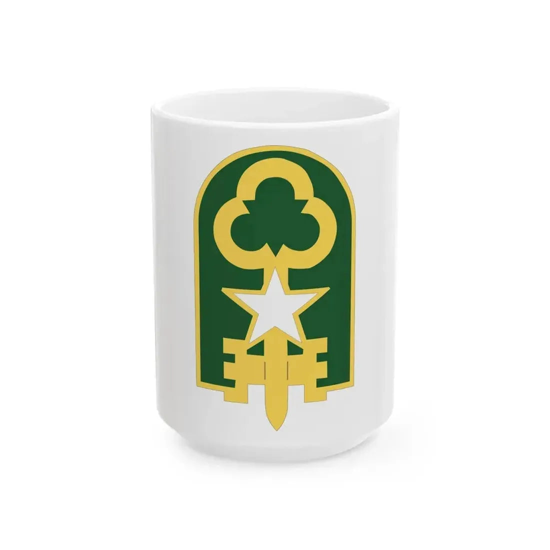 300 Military Police Brigade 2 (U.S. Army) White Coffee Mug - Go Mug Yourself