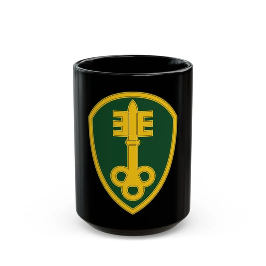 300 Military Police Brigade 3 (U.S. Army) Black Coffee Mug-15oz-Go Mug Yourself