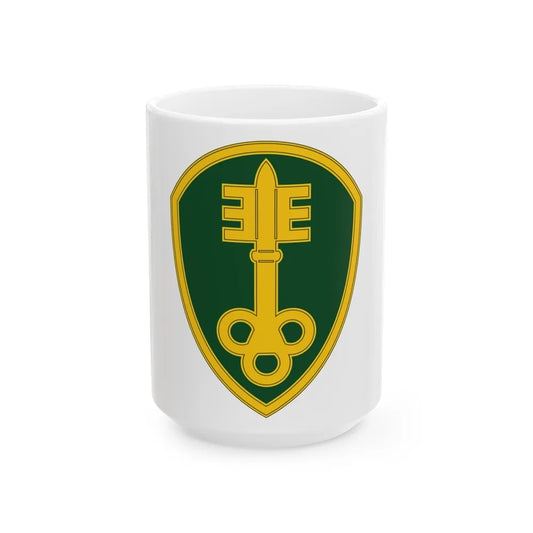 300 Military Police Brigade 3 (U.S. Army) White Coffee Mug-15oz-Go Mug Yourself