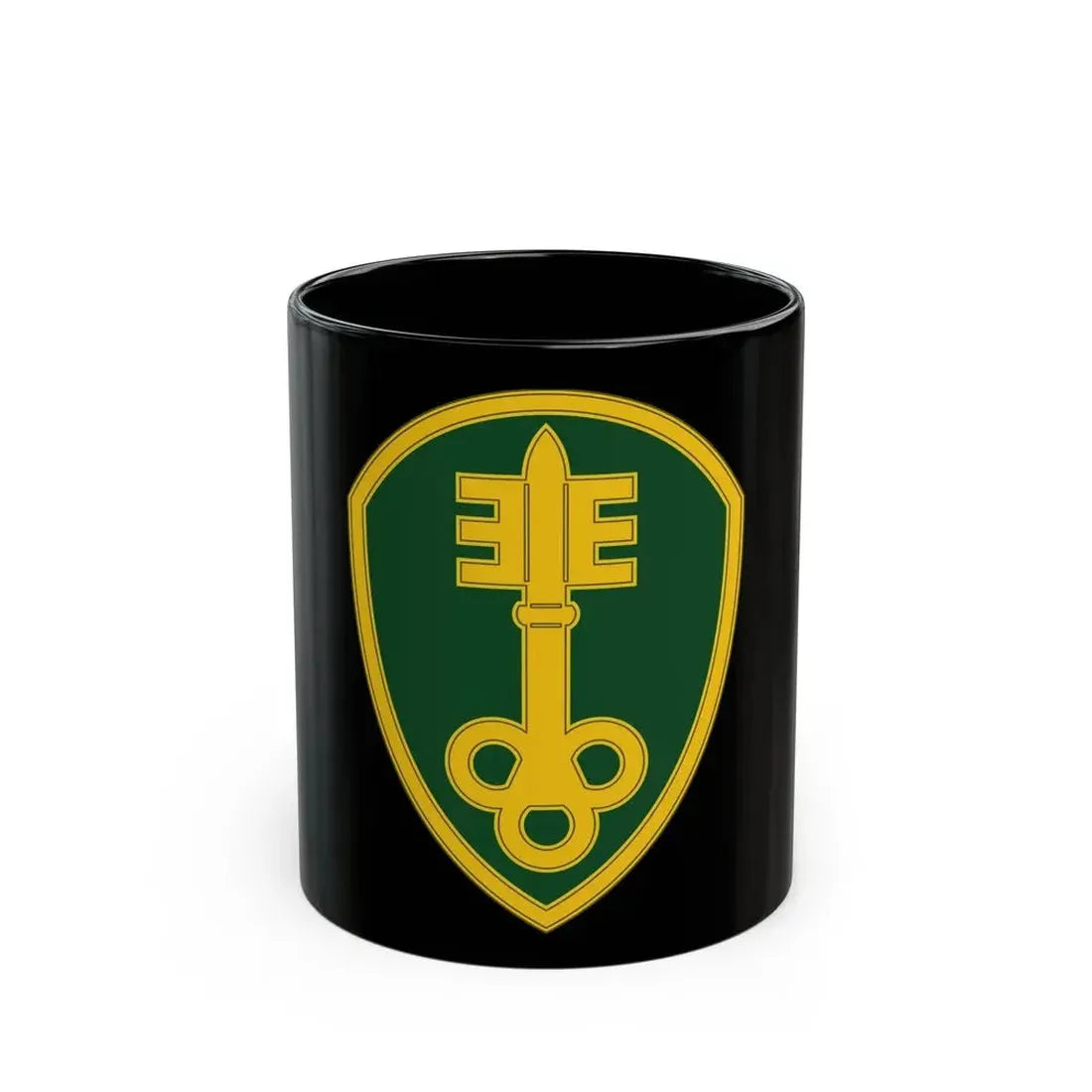 300 Military Police Brigade 3 (U.S. Army) Black Coffee Mug 11oz - Go Mug Yourself