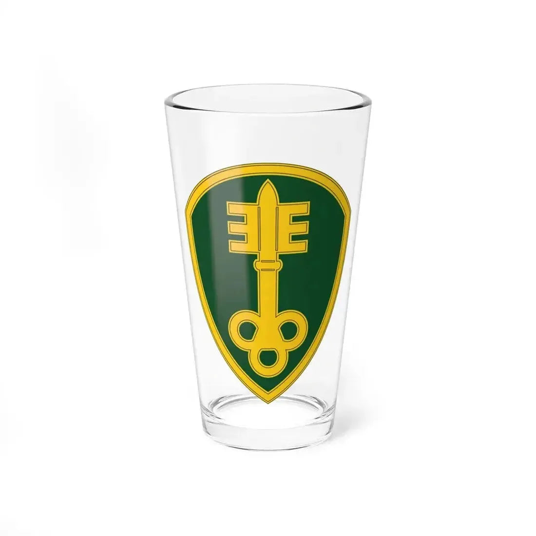 300 Military Police Brigade 3 (U.S. Army) Pint Glass 16oz 16oz - Go Mug Yourself