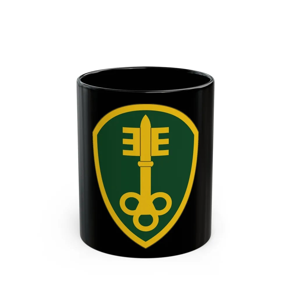 300 Military Police Brigade (U.S. Army) Black Coffee Mug-11oz-Go Mug Yourself