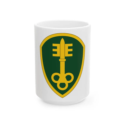 300 Military Police Brigade (U.S. Army) White Coffee Mug-15oz-Go Mug Yourself