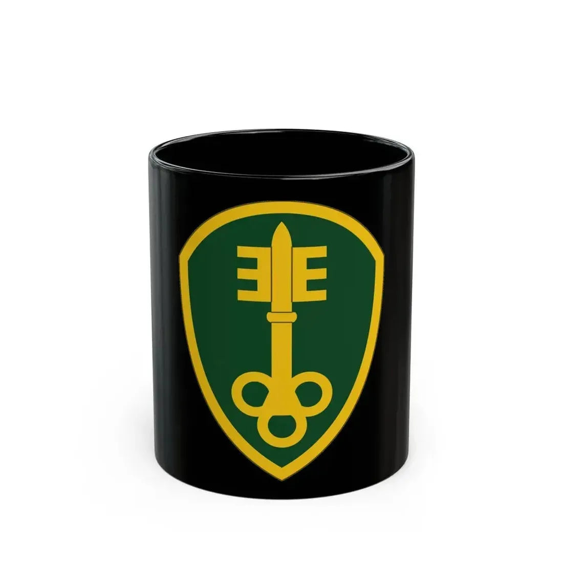300 Military Police Brigade (U.S. Army) Black Coffee Mug 11oz - Go Mug Yourself