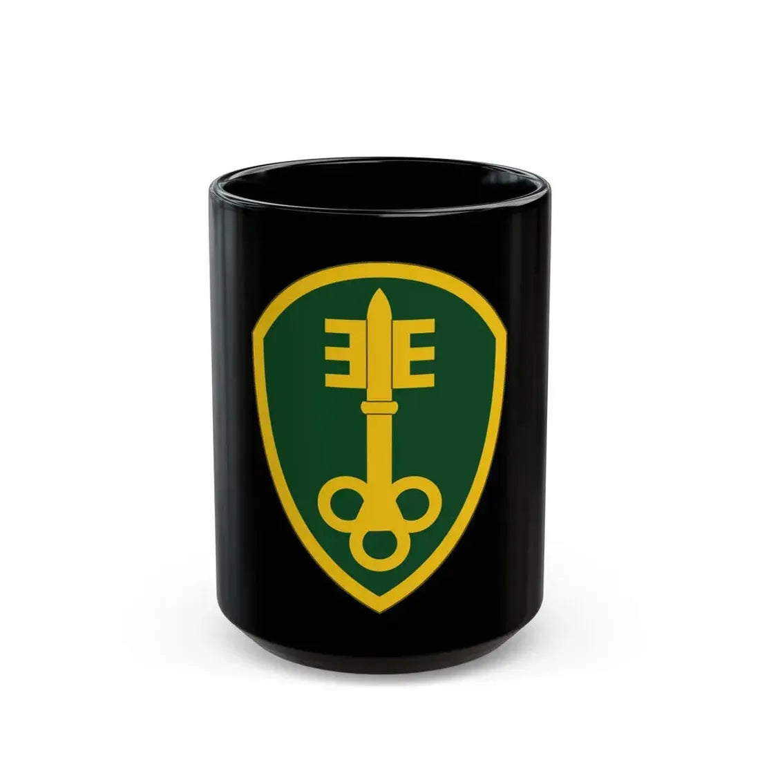 300 Military Police Brigade (U.S. Army) Black Coffee Mug 15oz - Go Mug Yourself