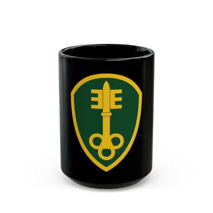 300 Military Police Brigade (U.S. Army) Black Coffee Mug 15oz - Go Mug Yourself