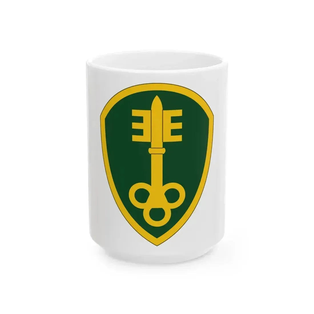 300 Military Police Brigade (U.S. Army) White Coffee Mug 15oz - Go Mug Yourself