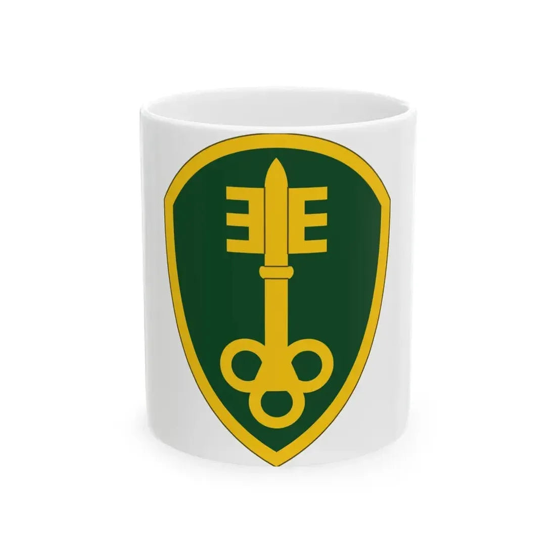300 Military Police Brigade (U.S. Army) White Coffee Mug - Go Mug Yourself